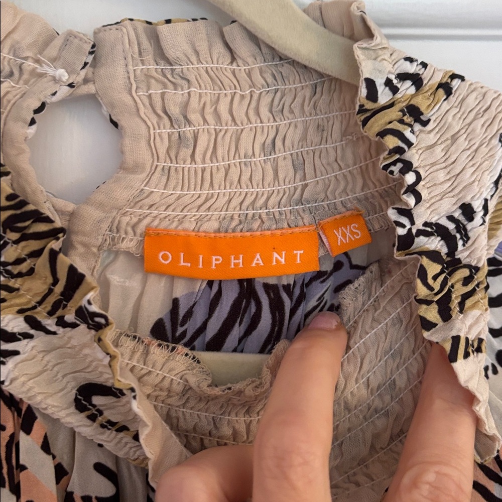Oliphant Tiger Blouse size XXS - Picture 2 of 3